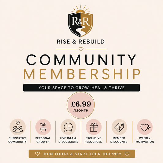 Rise & Rebuild Community | Monthly Membership